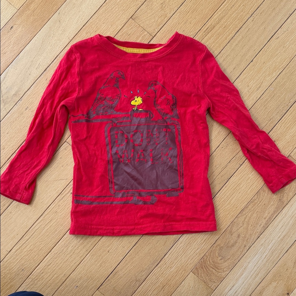 Appaman Peanuts Woodstock don’t walk tshirt 2T